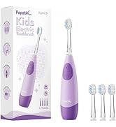 Papablic Kids Electric Toothbrush for Ages 4+ Children Girls and Boys, USB Rechargeable with Smar...