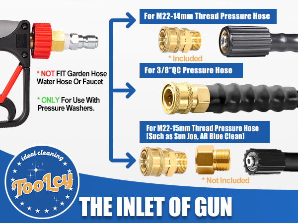 pressure washer gun power washer gun