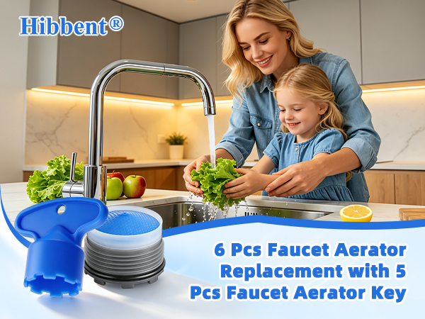 Faucet Aerator for Cache Aerators