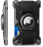 BULLIANT Men Airtag Wallet,Slim Metal Wallet Money Clip for Men Gift,Expandable for 15Cards,RFID ...