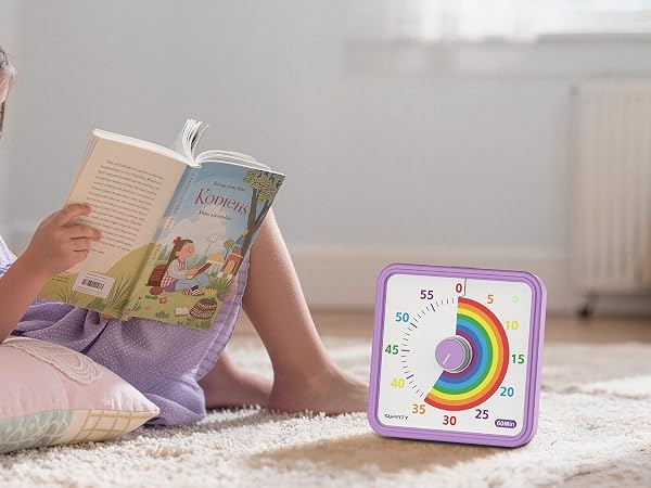 visual timer for reading regular the learning time