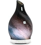 Aromatherapy Diffuser Essential Oil Diffuser - Glass Diffuser Ultrasonic Cool Mist Aroma Diffuser...
