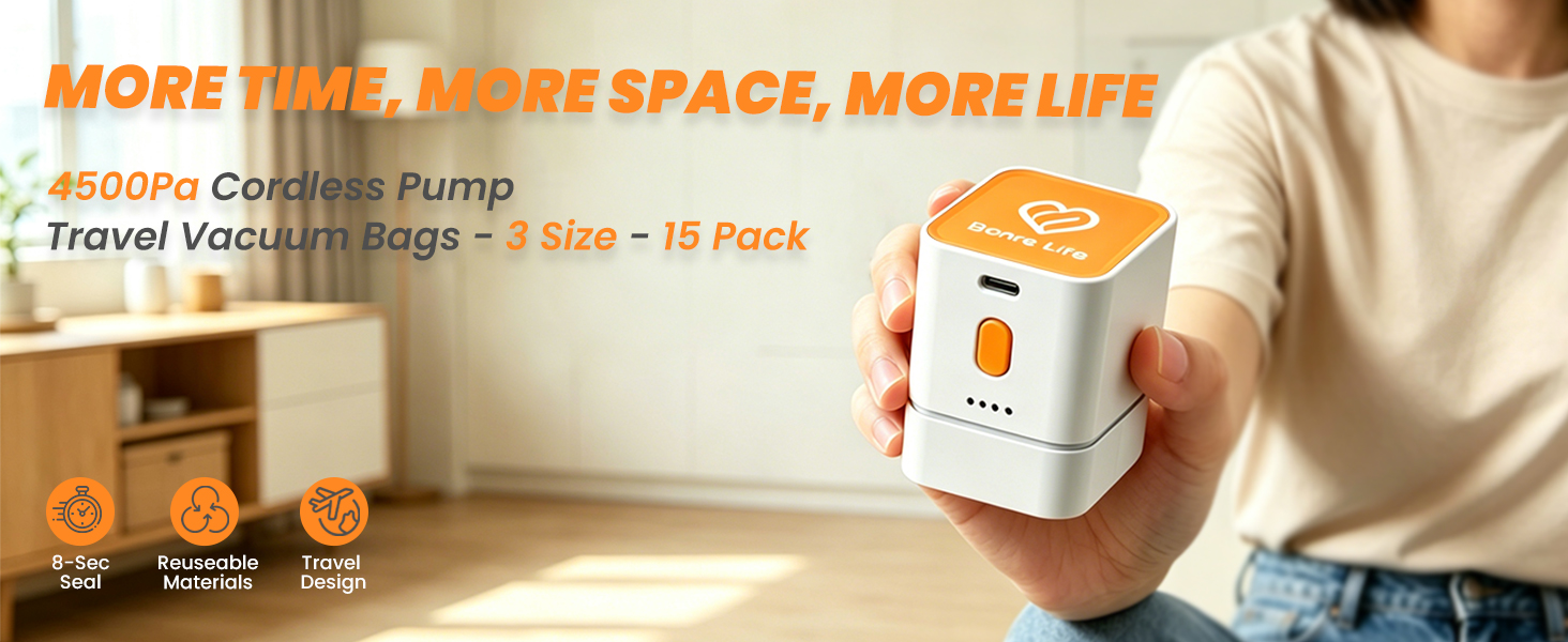 MORE TIME, MORE SPACE, MORE LIFE