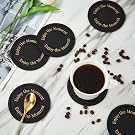 Black Artistic Coaster