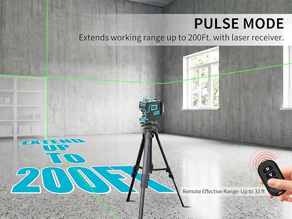 laser level with tripod