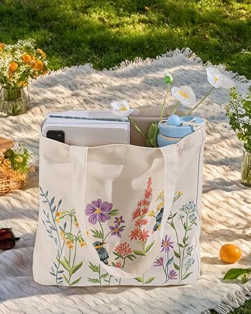 Floral Tote
