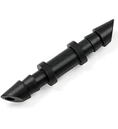 Copadri Drip Irrigation Coupling Fittings:60 Pieces 1/4'' Drip Line Barbed Coupler Connectors for...