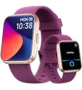 Fitpolo Smart Watches for Men/Women, 1.8'' Alexa Built-in Fitness Tracker Watch with Bluetooth Ca...
