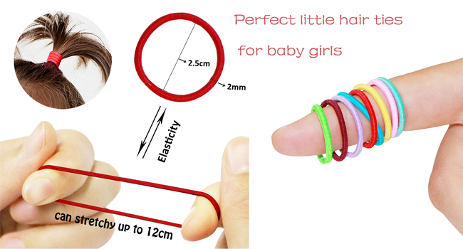 baby hair ties