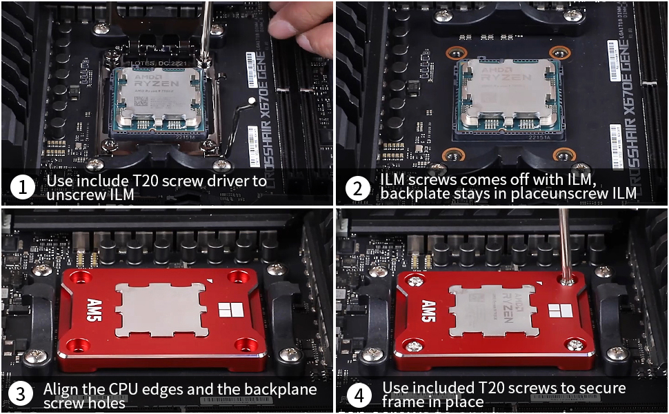 CPU Contact Frame