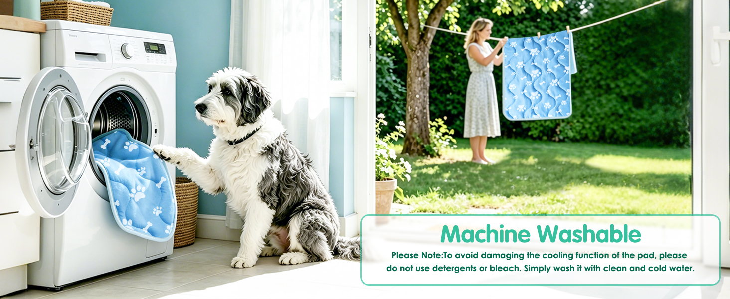 machine washable dog cooling mat
