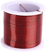 100g Magnet Wire, QZ-2/130L Round Enameled Wire Metal & Alloy Magnet Wire w/Spool for Motor/Water...