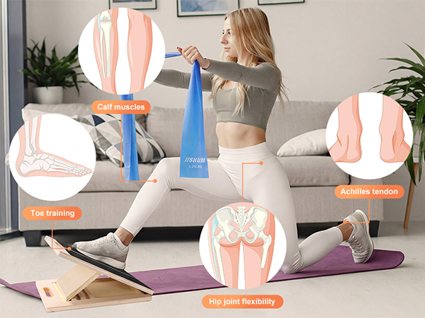 slant board for calf stretching