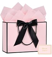 JMANNI Gift Bags, Large Gift Bags, 1Pcs Paper Gift Bag with 2 Tissue Paper and 1 Greeting Cards, ...