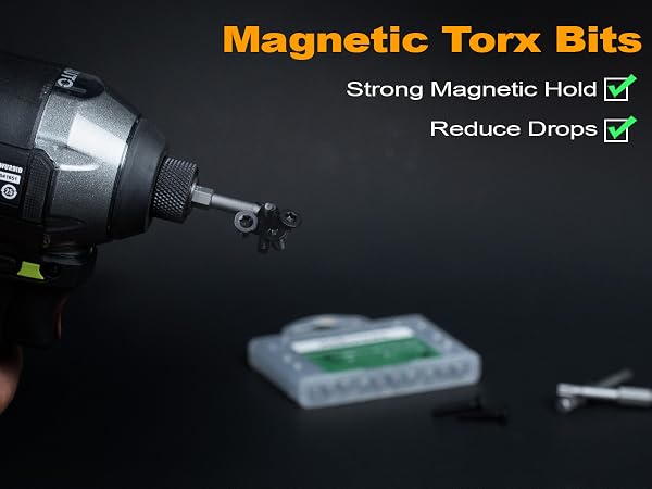 Magnetic drill bits