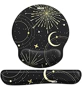 GIM Memory Foam Mouse Cushion Anti-Slip Computer Wrist Rest Pad for Comfortable Typing Wrist Pain...