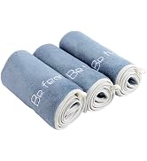 Xoofewal Microfiber Gym Towel Set for Men Women, Super Soft and Quick-Drying Towels for Fitness, ...