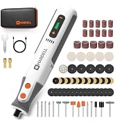 HARDELL 8V Cordless Rotary Tool Kit, 5-Speed with 80Pcs & 28000RPM, for DIY | Cordless rotary too...