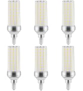stvono E12 LED Bulb, 20W Candelabra LED Light Bulbs 150 Watt Equivalent, Daylight White 6000K, Ce...