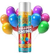 Balloon Shine Spray 1x16.9 fl.oz. – High-Gloss Finish for Latex Balloons, Waterproof & Smudge-Fre...