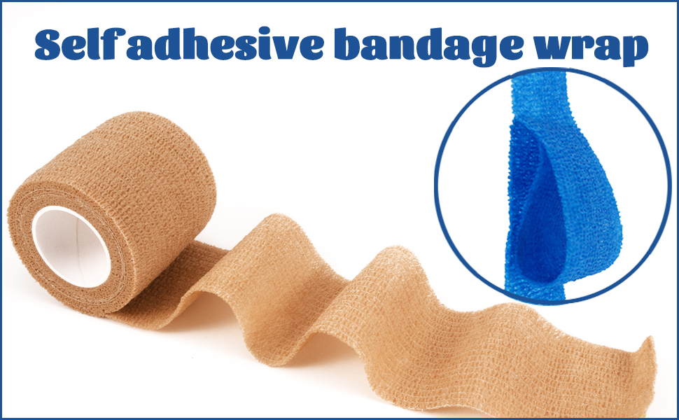 Elastic Breathable Self Adhesive Bandage Wrap