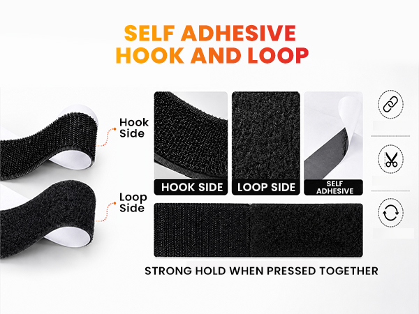 Adhesive Hook Loop Tapes