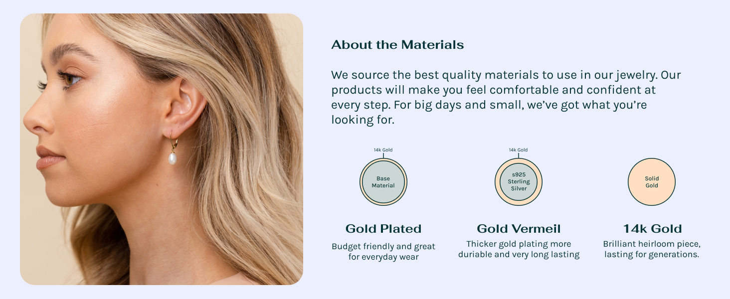 PEARL EARRINGS MATERIALS