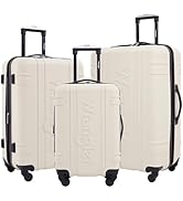 Wrangler 3 Piece Astral Travel Luggage Set, Fog