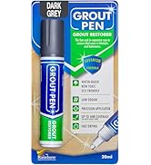 Grout Pen Dark Grey Tile Grout Paint Marker: Waterproof Tile Grout Paint Pen Colorant, Grout Shin...