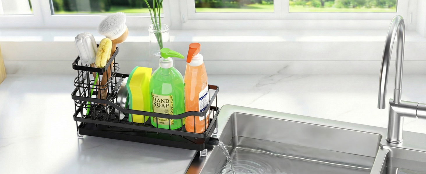 sink organizer for counter