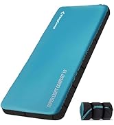 Kingcamp Air & Foam Sleeping Pad for Camping, 4" Portable Compact Inflatable Camping Mattress, Hi...