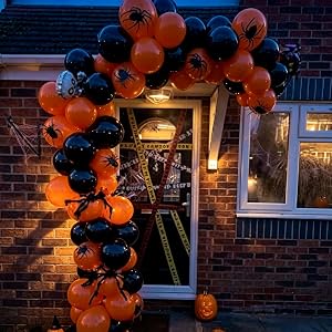 halloween balloons black orange balloons orange black balloons orange black balloons graduation