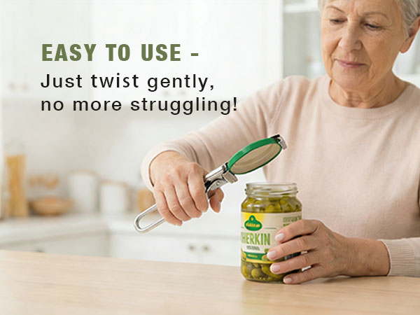 easy to use-just twist gently,no more struggling!