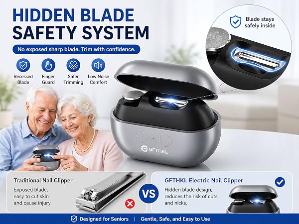 Electric Nail Clippers for Seniors