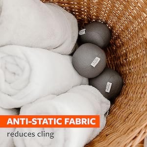 dryer balls laundry anti static, antic static dryer balls, reusable dryer balls