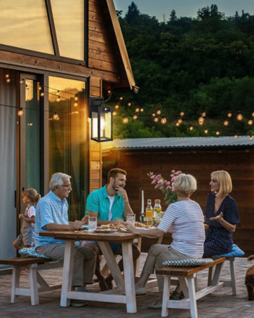 solar porch light outdoor