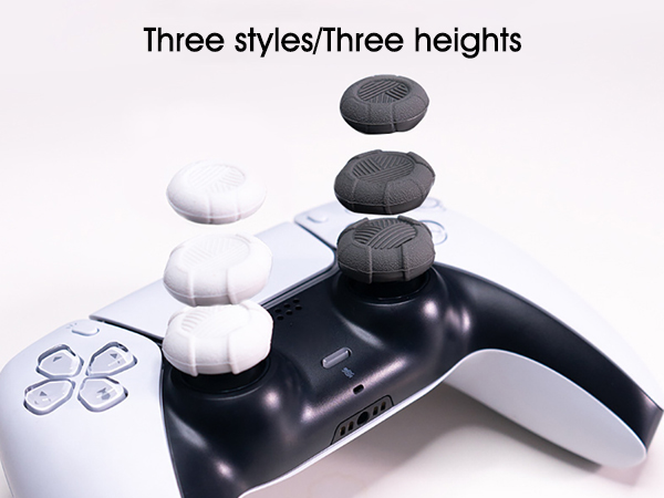 Cute PS5 PS4 Xbox One Switch Pro Controller Steam Deck Thumb Grips Caps Glitter Flower