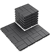 Plastic Interlocking Deck Tiles