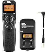 Pixel Remote Timer TW283-E3 LCD Multi-Function Shutter Remote Release Timer Controller Adapter Co...