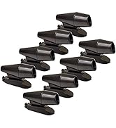 CITKOU 8Pcs Deer Whistles for Vehicles Wind Activated Black