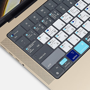 Designed with Shortcut Keys