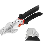 GARTOL Multi Angle Miter Shear Cutter - Multifunctional Trunking Shears for Angular Cutting of Mo...