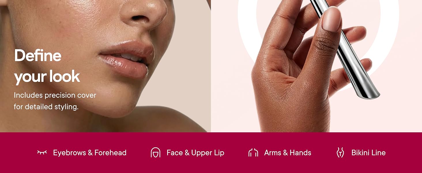 face razor for upper lip, arms, bikini line, face hair removal