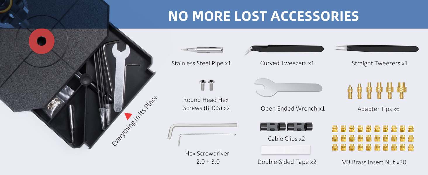 heat set insert tools