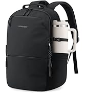 LOVEVOOK Laptop Backpack for Women Men with Giant Tumbler Holder - 15.6Inch Work Computer Travel ...