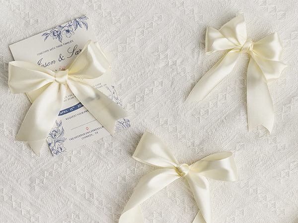 Ivory Satin Ribbon