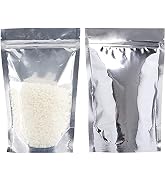 LOKQING Mylar Bags for Food Storage Resealable Bags for Small Business Stand Up Packaging Bags (2...