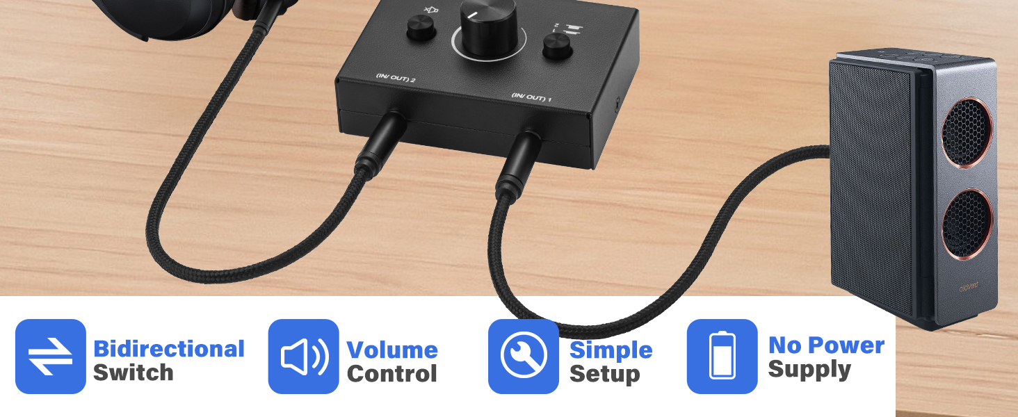 audio switcher 3.5mm