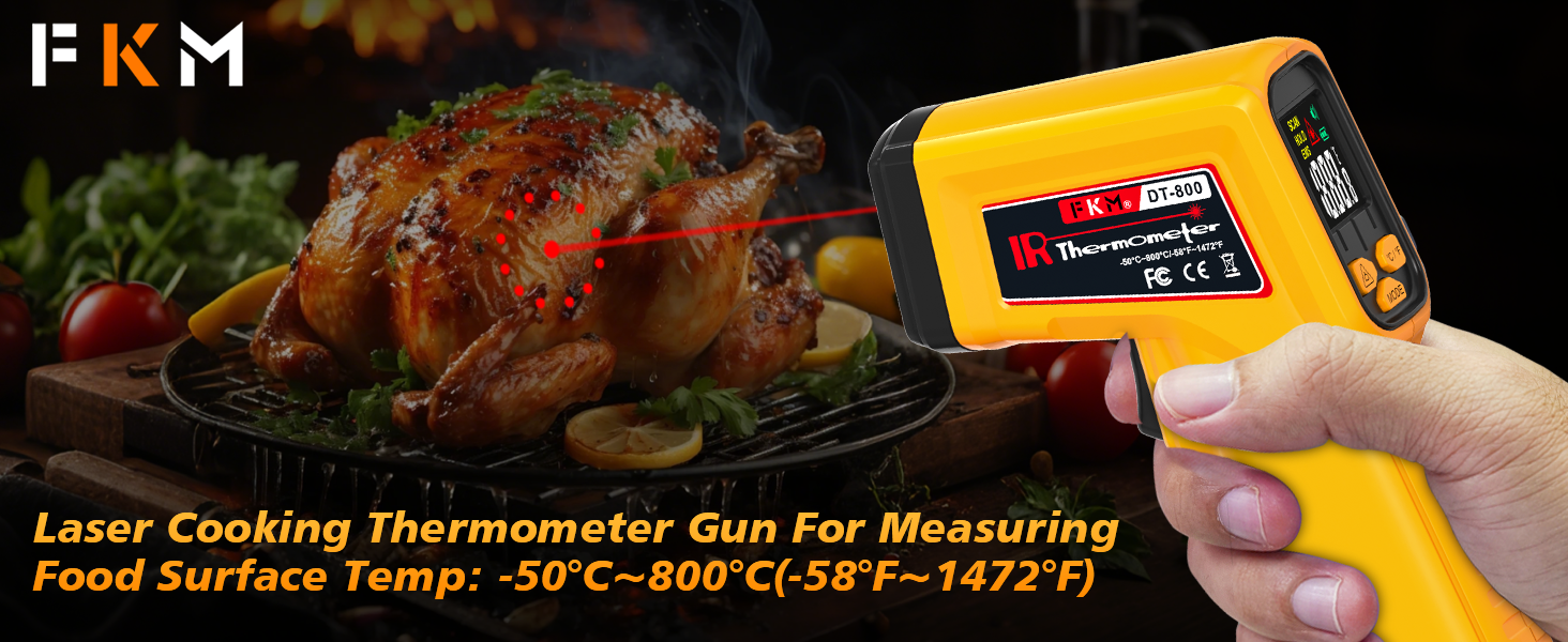 infrared thermometer gun for cooking