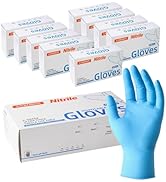 ANBOSON 6 mil Disposable Nitrile Gloves, Heavy Duty Disposable Glove, Cooking Gloves, Latex Free,...